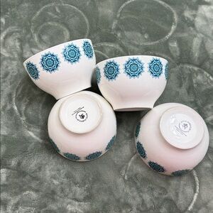Royal Norfolk White and Blue Dinnerware Set